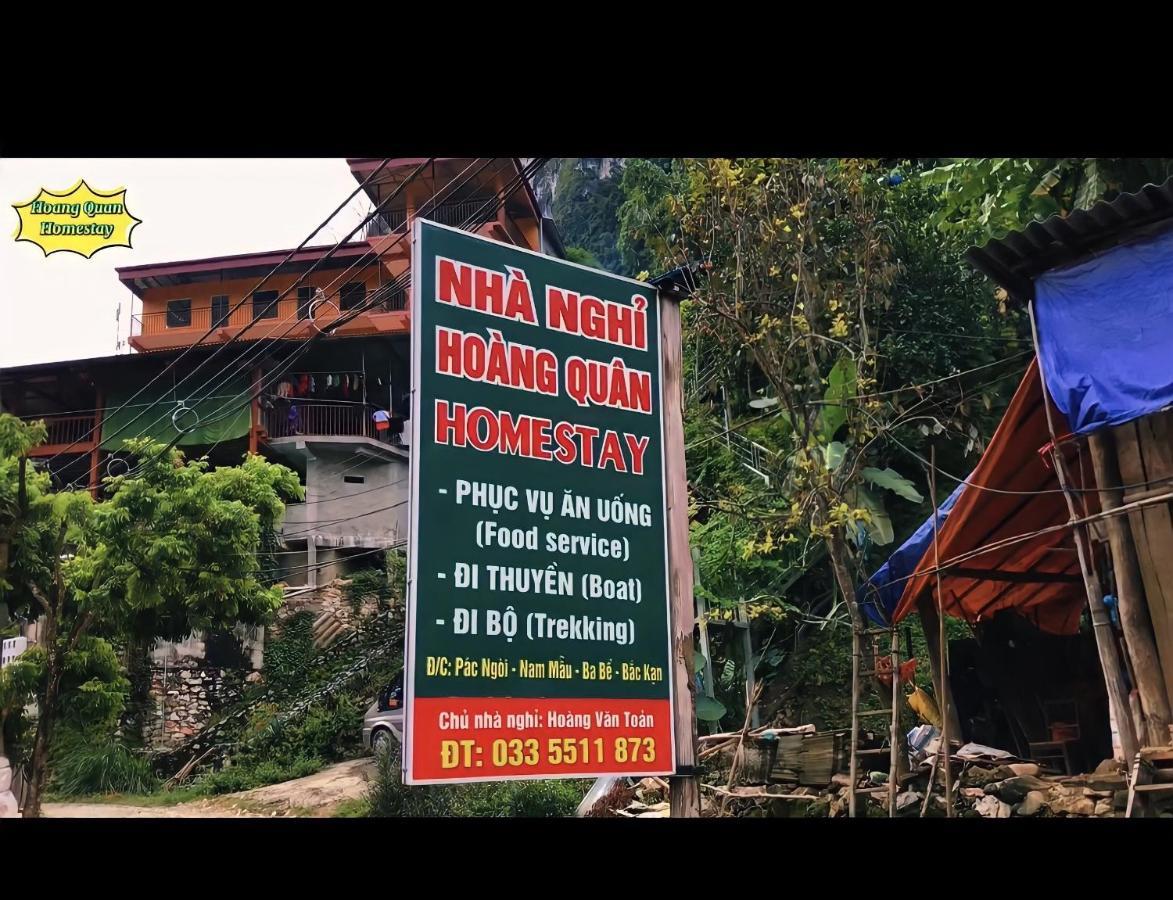 Hoang Quan Homestay Ba Be Exterior foto